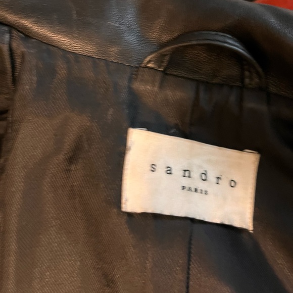 Sandro leather jacket, great shape! - Picture 3 of 8